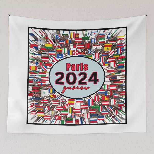 Item preview, Collage of the 206 countries participating for 2024 Paris Games designed and sold by RvinJo8.