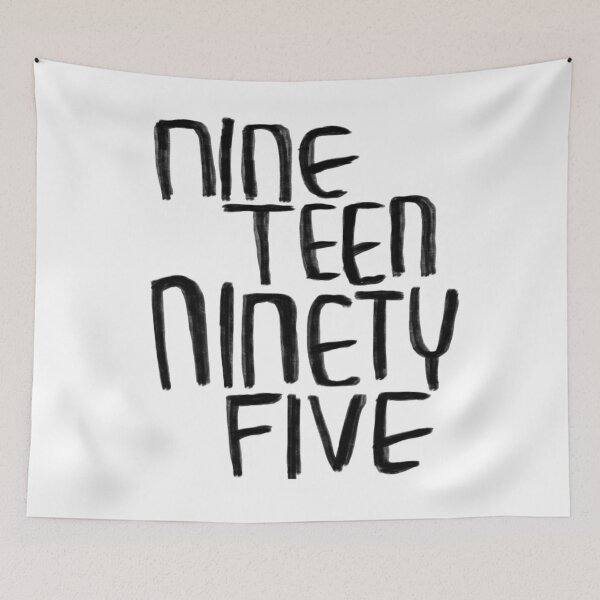 Item preview, Nineteen ninety five, year 1995 designed and sold by badlydrawnbabe.