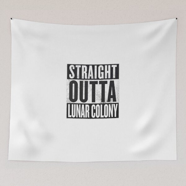 Item preview, Straight Outta Lunar Colony designed and sold by KingClothes.