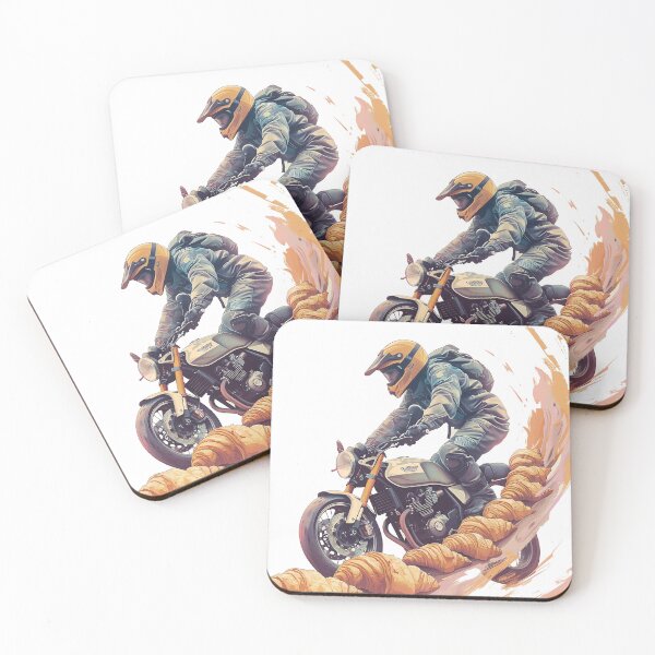 Item preview, Croissant Highway: Motorcycle Journey designed and sold by MotoBites.
