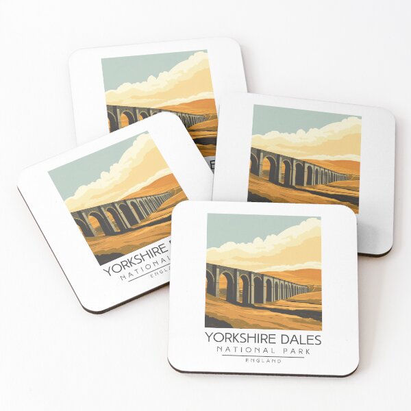 Item preview, A Vintage Illustration of Yorkshire Dales National Park - England  designed and sold by GoodOldVintage.