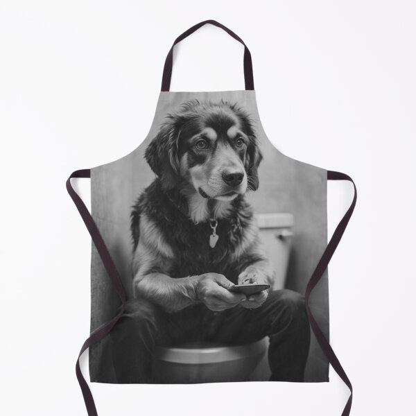 Item preview, Contemplative Dog with Smartphone designed and sold by vk09.