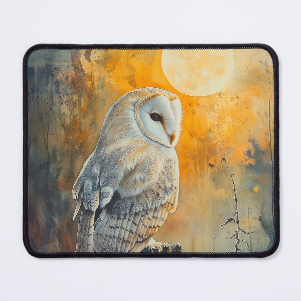 Item preview, Barn Owl at Night designed and sold by laurashawart.