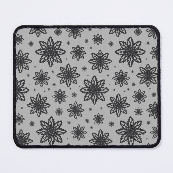 Item preview, Pattern of falling snowflakes "Inspiration" of black color designed and sold by Cherevan.
