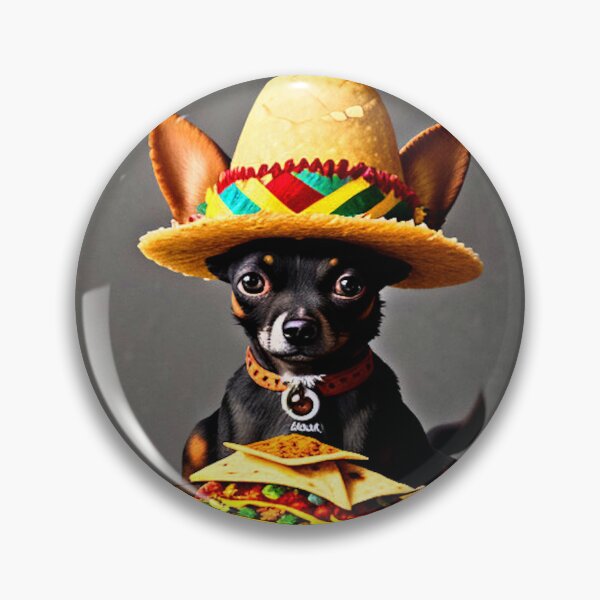 Item preview, Cute Colorful Chihuahua Taco Bell Dog  designed and sold by Earth Nature Creations.