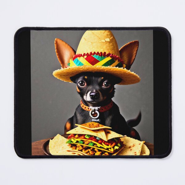 Item preview, Cute Colorful Chihuahua Taco Bell Dog designed and sold by Earth Nature Creations.