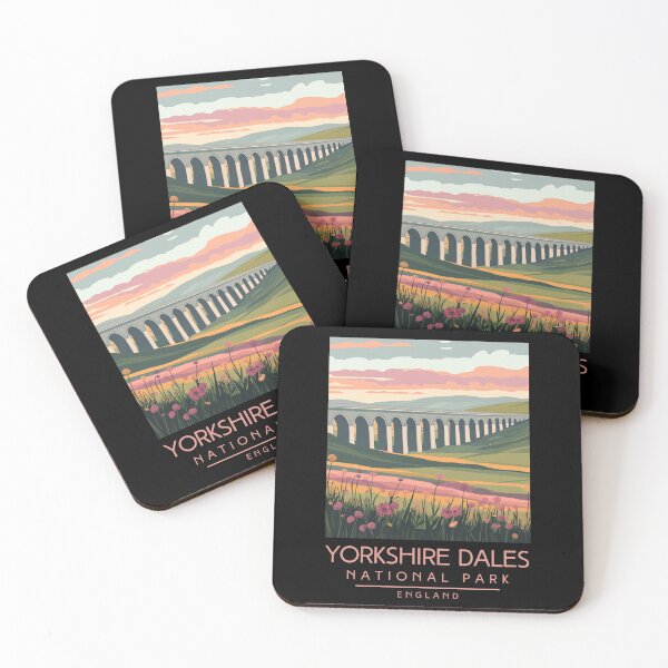 Item preview, A Vintage Illustration of Yorkshire Dales National Park - England  designed and sold by GoodOldVintage.