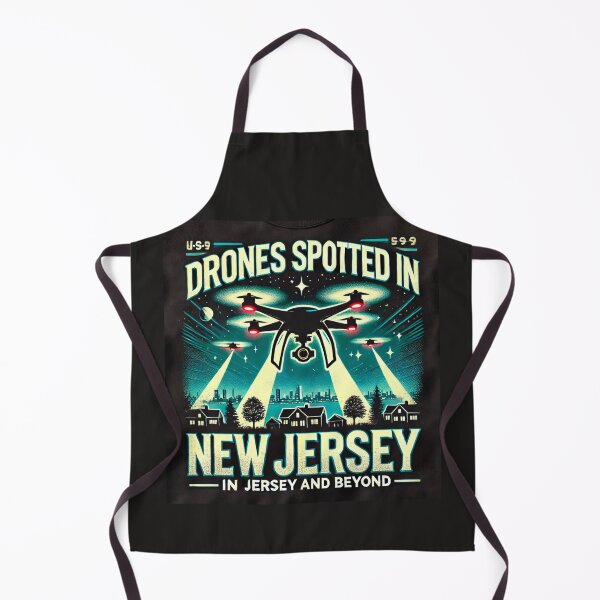 Item preview, Drones Spotted in New Jersey - Graphic T-Shirt Design designed and sold by Thaivi Design.