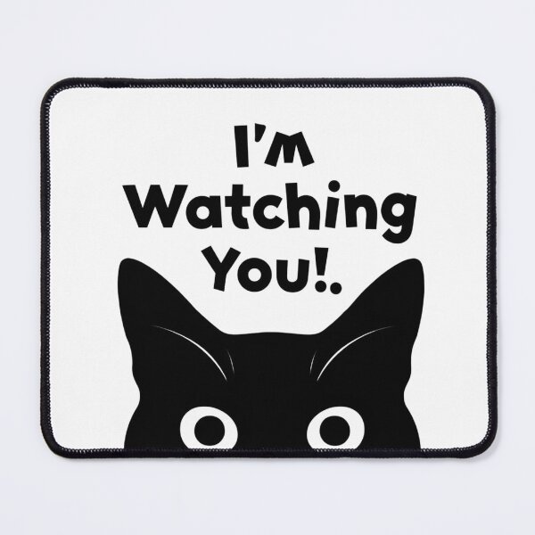 Item preview, I'm watching you : ilove funny cat designed and sold by MOONE FLOWER.