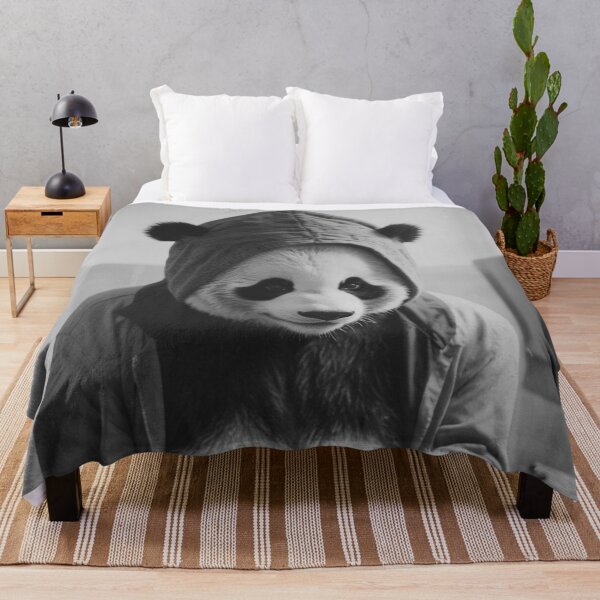 Item preview, Cozy Panda with Tablet Humor designed and sold by vk09.