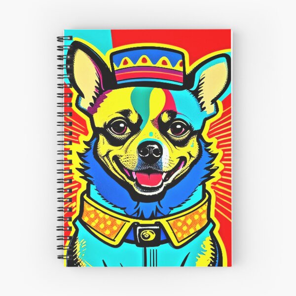 Item preview, Retro Cute Colorful Chihuahua Dog  designed and sold by Earth Nature Creations.