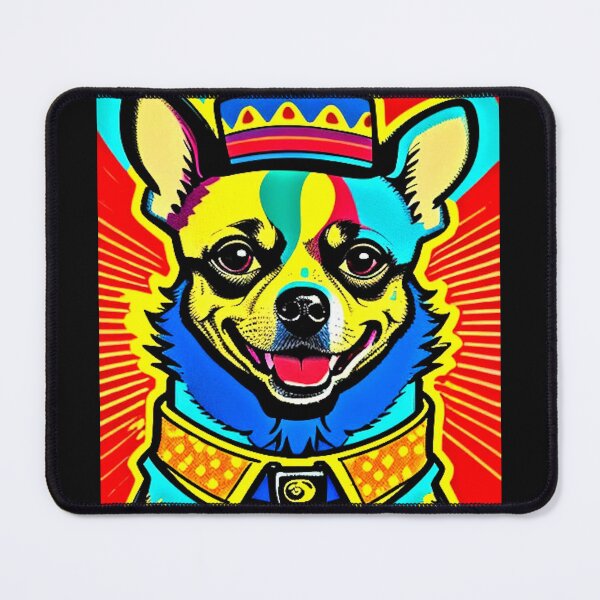 Item preview, Retro Cute Colorful Chihuahua Dog  designed and sold by Earth Nature Creations.