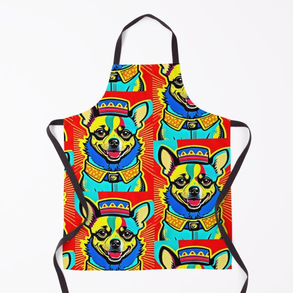 Item preview, Retro Cute Colorful Chihuahua Dog  designed and sold by Earth Nature Creations.