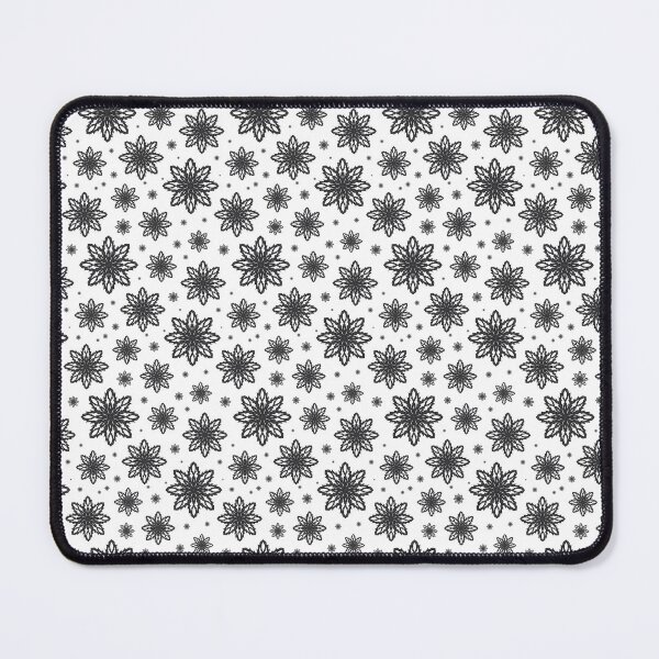 Item preview, Pattern of falling snowflakes "Inspiration" of black color designed and sold by Cherevan.