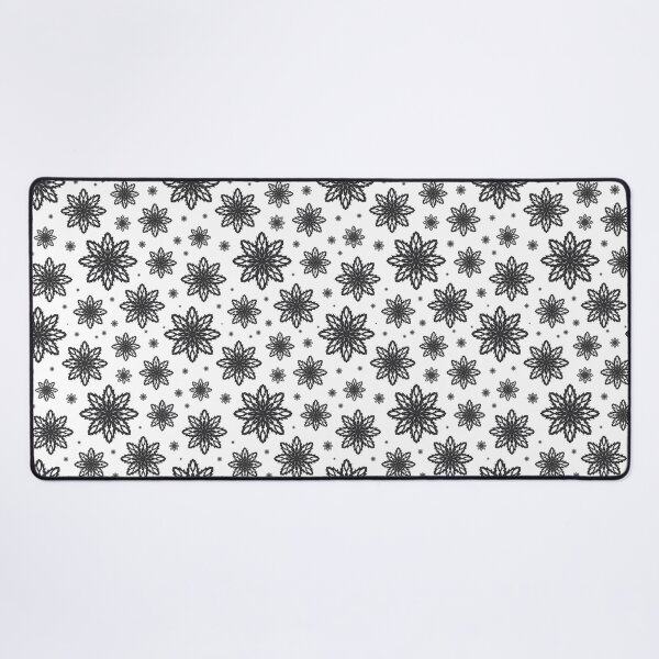Item preview, Pattern of falling snowflakes "Inspiration" of black color designed and sold by Cherevan.