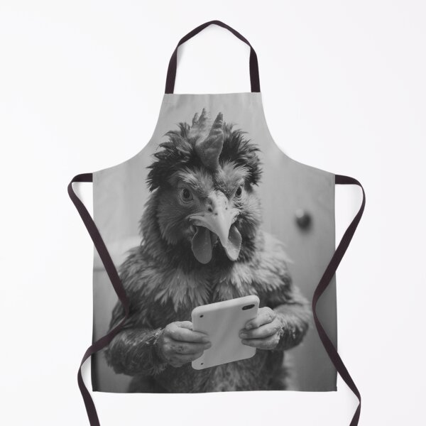 Item preview, Tech-Savvy Chicken Humor designed and sold by vk09.