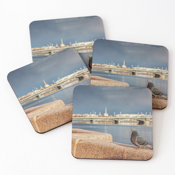 Item preview, Moody Pigeon on the Riverfront designed and sold by PixelBirch.
