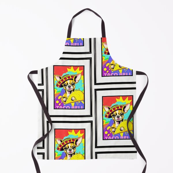 Item preview, Retro Colorful Yo Quiero Taco Bell Chihuahua Taco Bell Dog designed and sold by Earth Nature Creations.