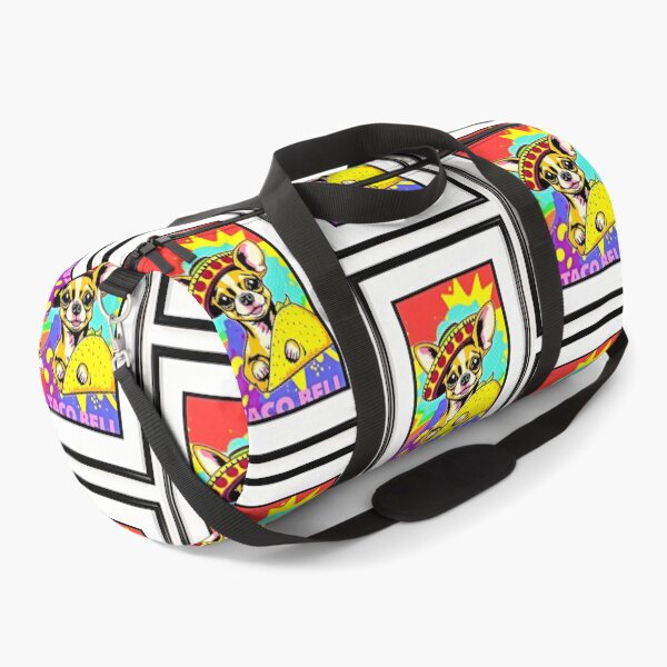 Artikelvorschau, Retro bunter Yo Quiero Taco Bell Chihuahua Taco Bell Hund entworfen und verkauft von Earth Nature Creations.