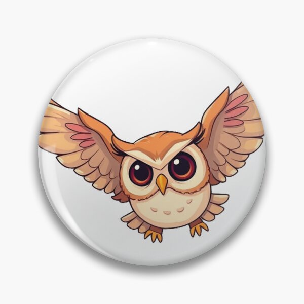 Item preview, A Strong Owl Flying designed and sold by OhshunStudios.