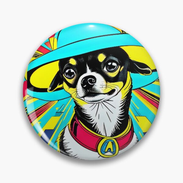 Item preview, Colorful Chihuahua Dog  designed and sold by Earth Nature Creations.