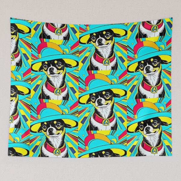 Item preview, Colorful Chihuahua Dog  designed and sold by Earth Nature Creations.