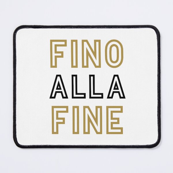 Item preview, Fino Alla Fine gold black designed and sold by VRedBaller.