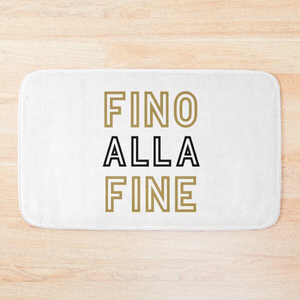Item preview, Fino Alla Fine gold black designed and sold by VRedBaller.