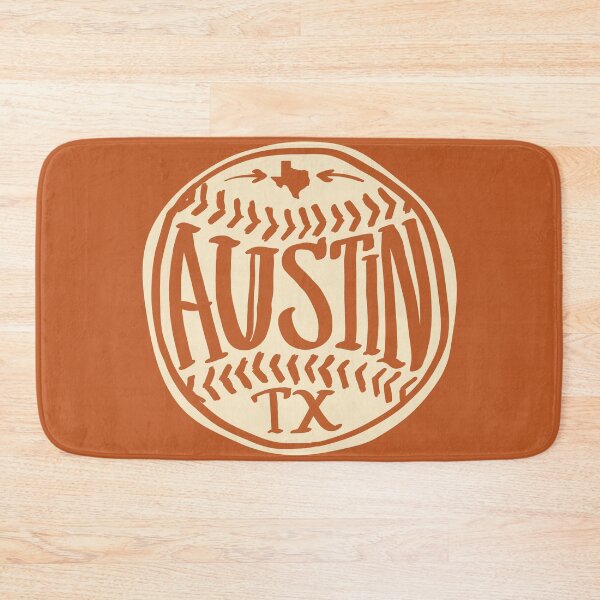 Item preview, Austin Texas Hand-Illustrated Baseball Typography Art designed and sold by thegoodwordsco.