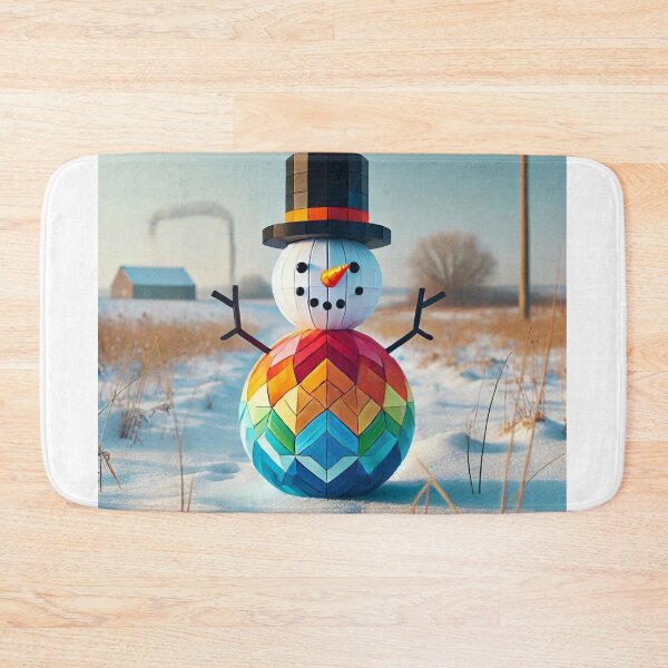 Item preview, Unbelievable Modern Art Snowmen Designs You’ll Love designed and sold by dreambigdrive38.