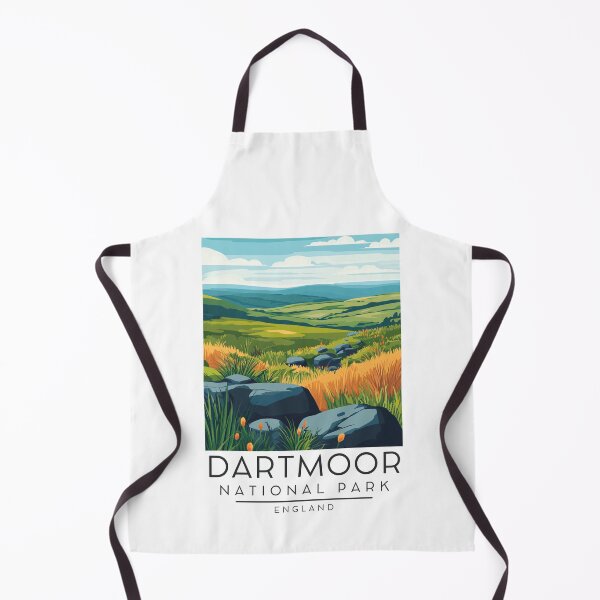 Item preview, A Vintage Illustration of Dartmoor National Park - England  designed and sold by GoodOldVintage.