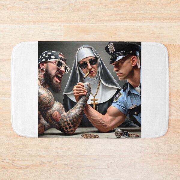 Item preview, Evil versus good arm wrestling designed and sold by Dan9010.