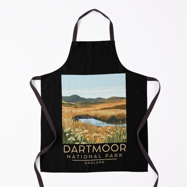 Item preview, A Vintage Illustration of Dartmoor National Park - England  designed and sold by GoodOldVintage.