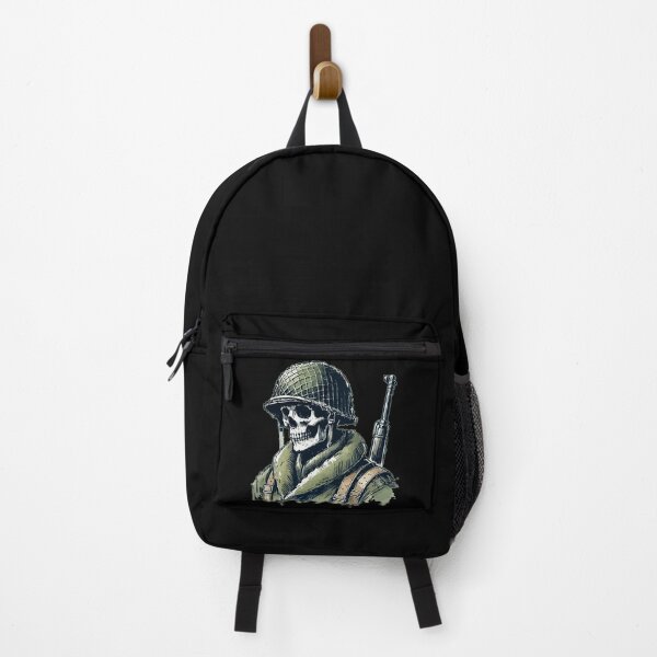 Item preview, Skeleton Skull Soldier World War Sketchy Vintage designed and sold by TomFrontierArt.
