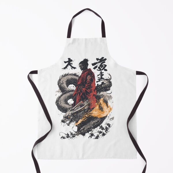 Item preview, African American Witch Conjuring a Dragon of Fire 魔法の炎 designed and sold by PrintsByFrank.