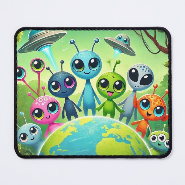 Item preview, Happy Baby Warm Fuzzy Alien Family designed and sold by WyckedLynn.