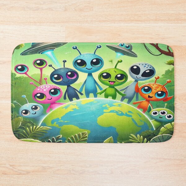 Item preview, Happy Baby Warm Fuzzy Alien Family designed and sold by WyckedLynn.