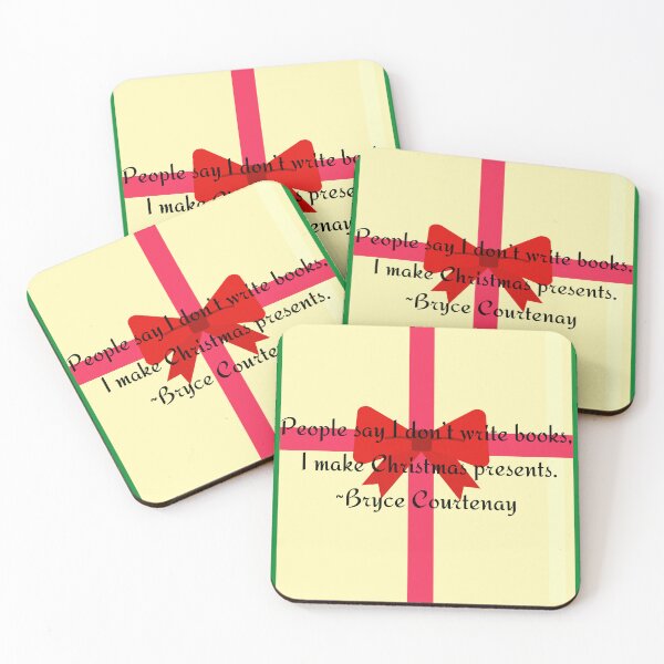 Item preview, Christmas Quote: Bryce Courtenay designed and sold by RainsQuillMask.