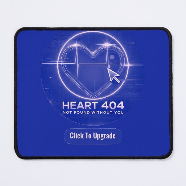 Item preview, Heart 404: Error. Not found without you. Grunge frequency radio disturb. Love theme. designed and sold by MiHijoDesign.