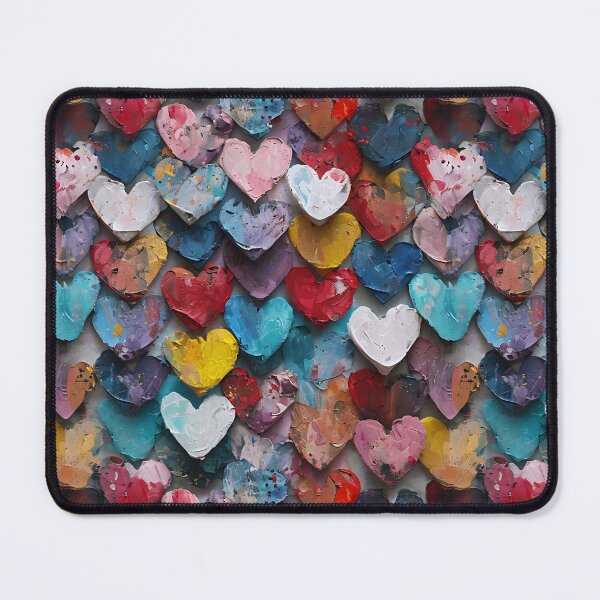 Item preview, Hearts Paint Pattern designed and sold by yumas.