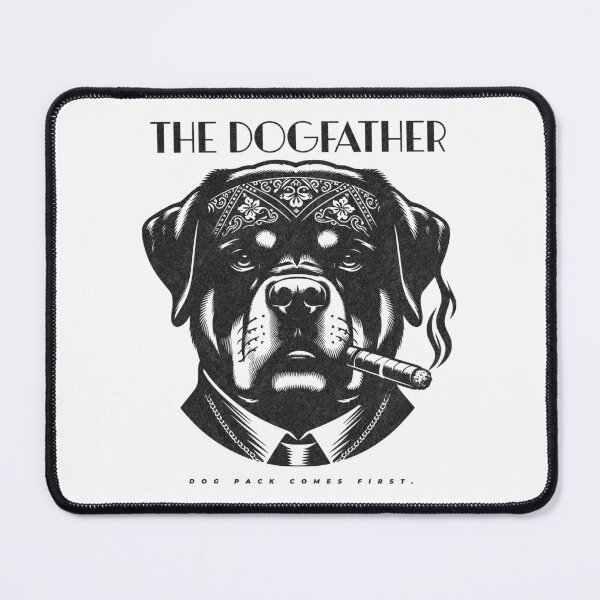 Item preview, Rottweiler Lover Gift DogFather Dog Papa Dad T-Shirt designed and sold by thetwopaths.