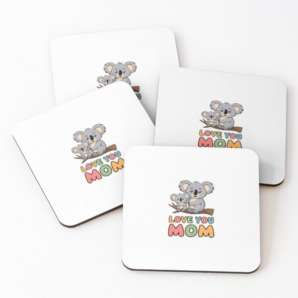 Item preview, Love you mom-koala mom and her baby koala designed and sold by Mr-wow.
