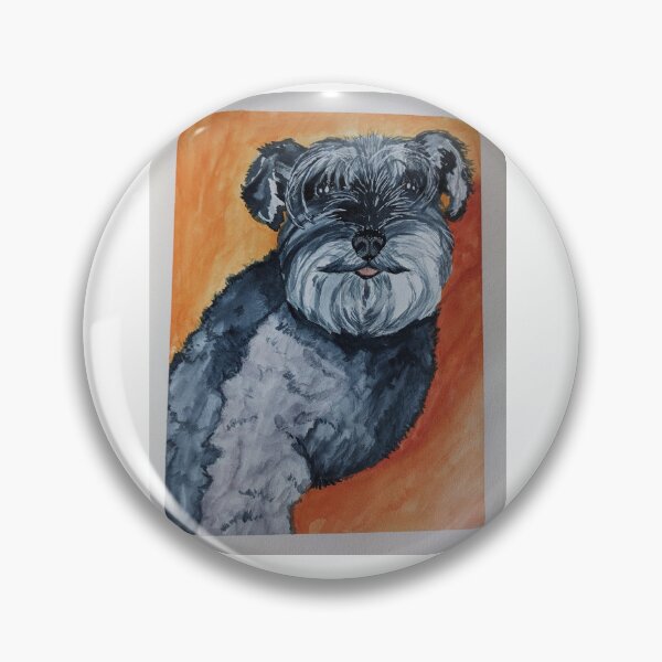 Item preview, Schnauzer Sunbathing designed and sold by CreatingCute.