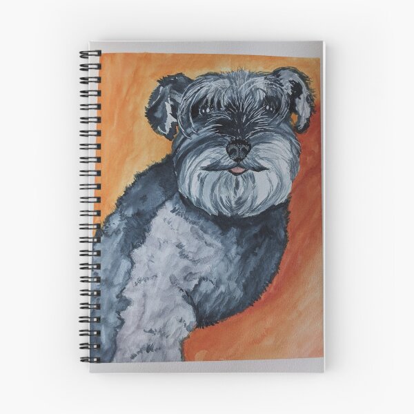 Item preview, Schnauzer Sunbathing designed and sold by CreatingCute.