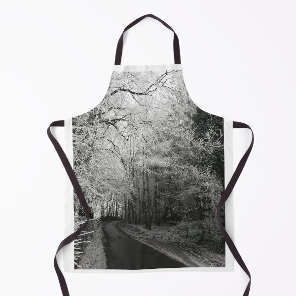Item preview, Frosty woodland path photograph designed and sold by esvb.