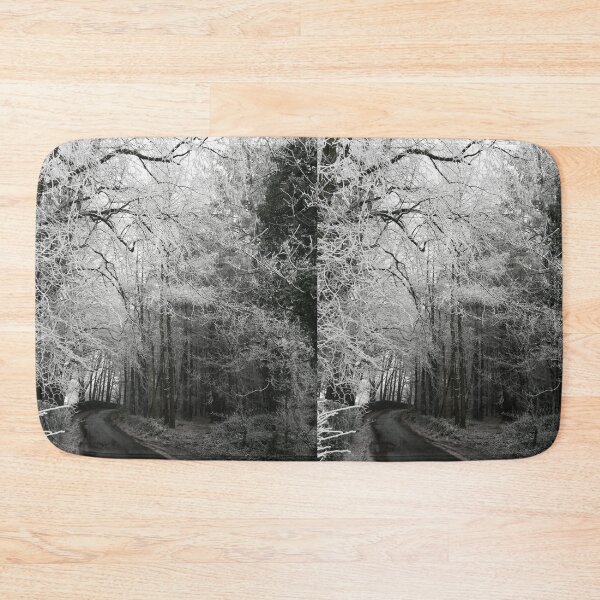 Item preview, Frosty woodland path photograph  designed and sold by esvb.