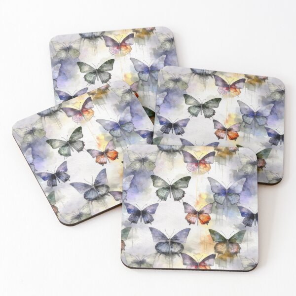 Item preview, Butterfly Watercolor Pattern designed and sold by yumas.