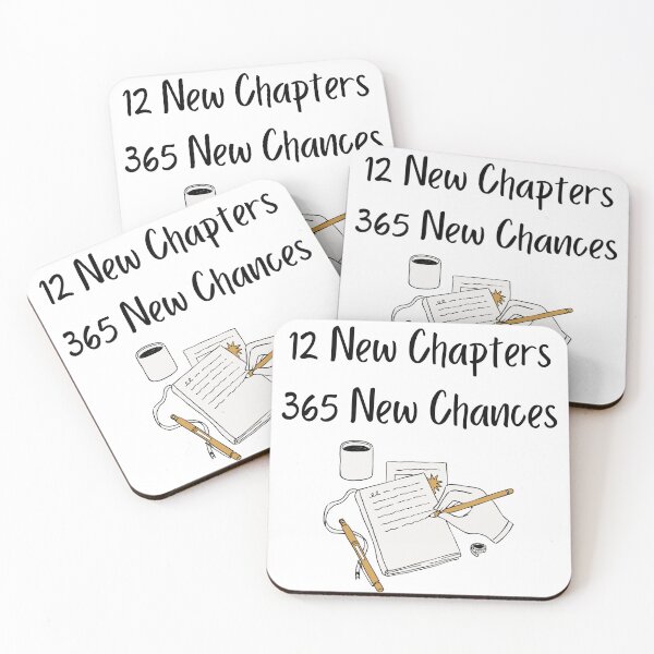 Item preview, 12 New Chapters. 365 New Chances designed and sold by MightyPenShop.
