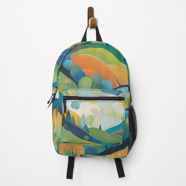 Item preview, Vibrant Hills | Serene River Flow | Nature-Inspired Art designed and sold by Epic--Art.