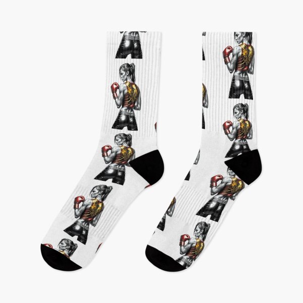 Item preview, Beautiful woman, boxer, fun design boxing gloves designed and sold by Dan9010.